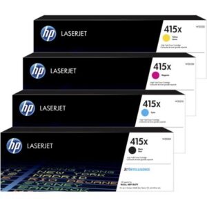 HP 415X High Yield Black LaserJet Toner Cartridge Set