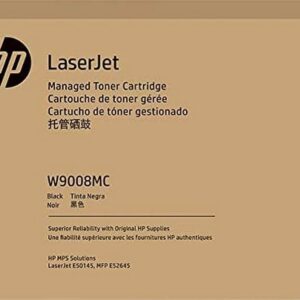 HP 9008 Black Original LaserJet Toner Cartridge, W9008MC