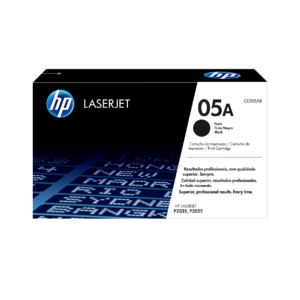 HP 05A Black Original LaserJet Toner Cartridge (CE505A)