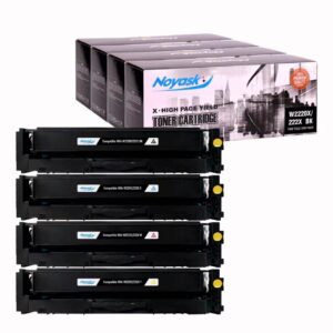 HP 222X COMPATIBLE LaserJet Toner Cartridge SET